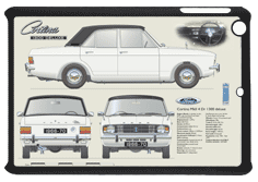 Ford Cortina MkII 1300 Deluxe 1966-70 Small Tablet Covers